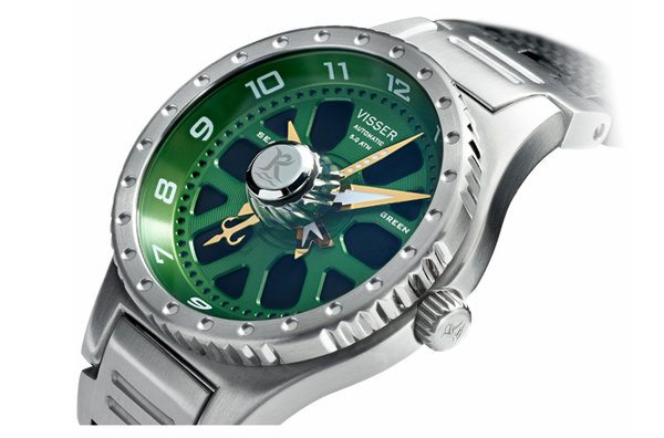 Visser Watches Sea Green horloge